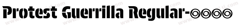 Protest Guerrilla Regular字体转换